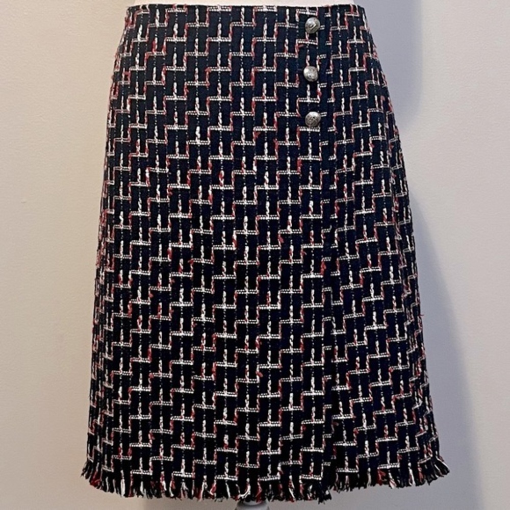 Preppy Talbots tweed skirt